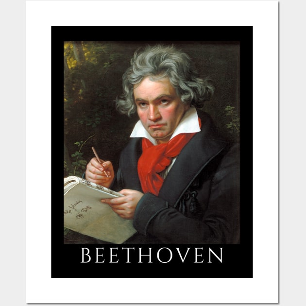 beethoven Wall Art by lukelux